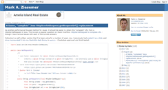Desktop Screenshot of blogger.ziesemer.com