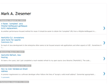 Tablet Screenshot of blogger.ziesemer.com